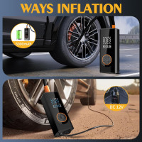 Портативный воздушный компрессор Higoom CLB-6010, черный (my-20024)