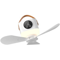 Потолочный вентилятор XAGMODSHN с дистанционным управлением и зарядкой через USB, белый (my-20191)