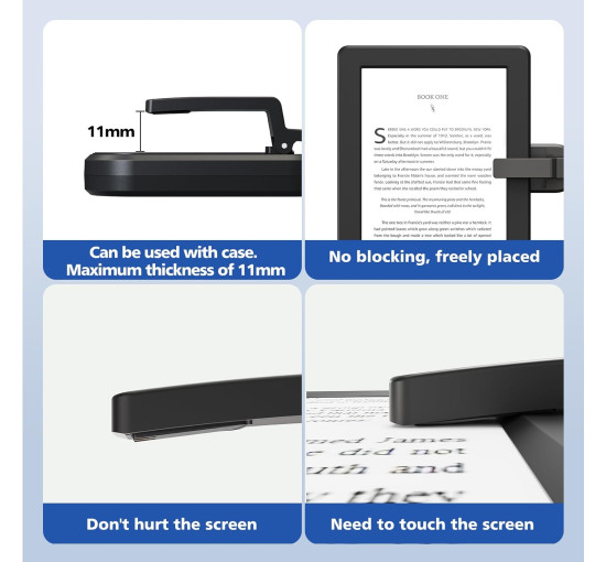 Пульт дистанционного управления DATAFY FYQ-K1,  для электронных книг, черный (my-20177)