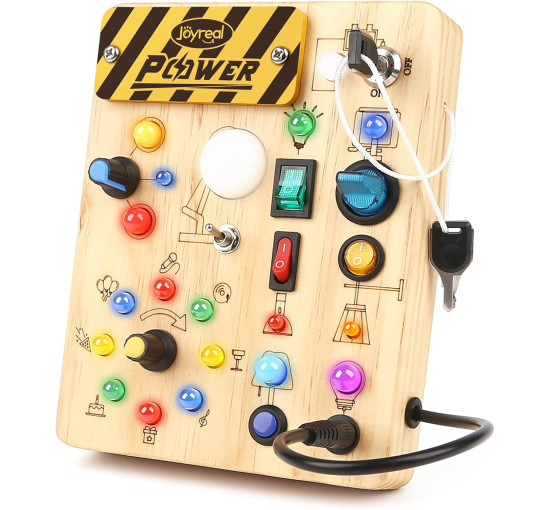 Развивающая игрушка-бизиборд Монтессори Joyreal MX049 (my-20051)