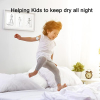 Сигнализатор ночного недержания мочи TEQIN, с зарядкой от USB, белый (my-20009)