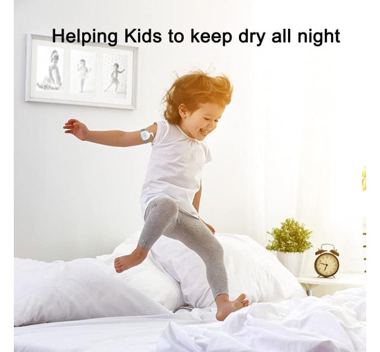 Сигнализатор ночного недержания мочи TEQIN, с зарядкой от USB, белый (my-20009)