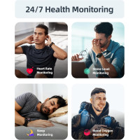 Смарт-годинник Parsonver SR3-Noir HD-екран 44 мм, чорний (my-20168) Смарт-годинник Parsonver SR3-Noir HD-екран 44 мм, чорний (my-20168)