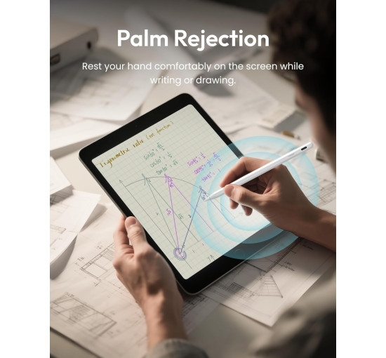 Стилус Metapen ME-APP152 для Apple iPad 2018–2025, белый (my-20202)