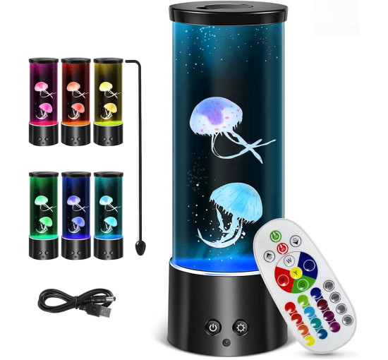 Светодиодная лавовая лампа Xocome O-15 «Медуза» (my-20074)