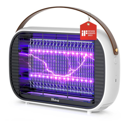 Світлодіодна пастка для знищення комарів Buzbug MA015C для вулиці та приміщень, акумулятор 5200 мА·год (my-20044)