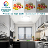 Світлодіодний світильник стельовий Ouyulong DYXDD230-18W-05, 18 Вт, діаметром 23 см, білий (my-20174) Світлодіодний світильник стельовий Ouyulong DYXDD230-18W-05, 18 Вт, діаметром 23 см, білий (my-20174)