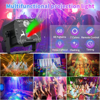 Світлодіодний сценічний проектор Sentasi DQ-R70 (my-20199) Світлодіодний сценічний проектор Sentasi DQ-R70 (my-20199)