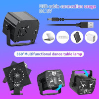 Світлодіодний сценічний проектор Sentasi DQ-R70 (my-20199)