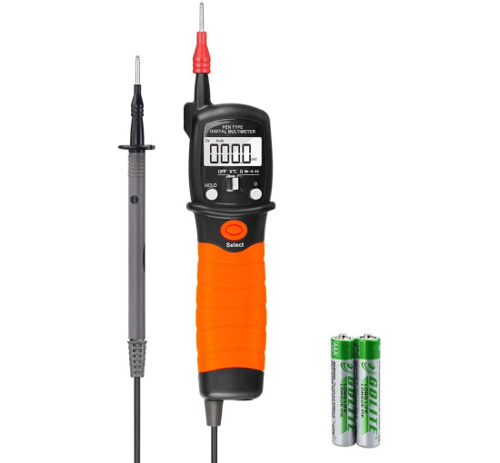 Тестер електричної напруги AOPUTTRIVER AP-38B, мультиметр-ручка для перевірки ланцюгів, помаранчевий (my-20030)