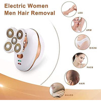 Тример для видалення волосся SONAX PRO Jinding RQ5588, рожеве золото (my-20058)