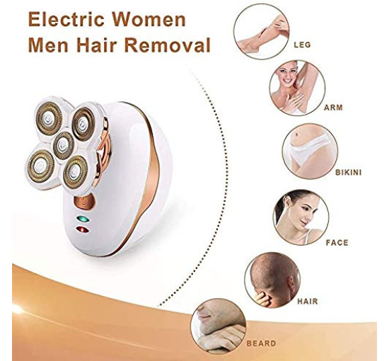 Тример для видалення волосся SONAX PRO Jinding RQ5588, рожеве золото (my-20058)