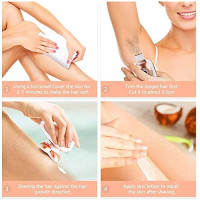 Тример для видалення волосся SONAX PRO Jinding RQ5588, рожеве золото (my-20058)