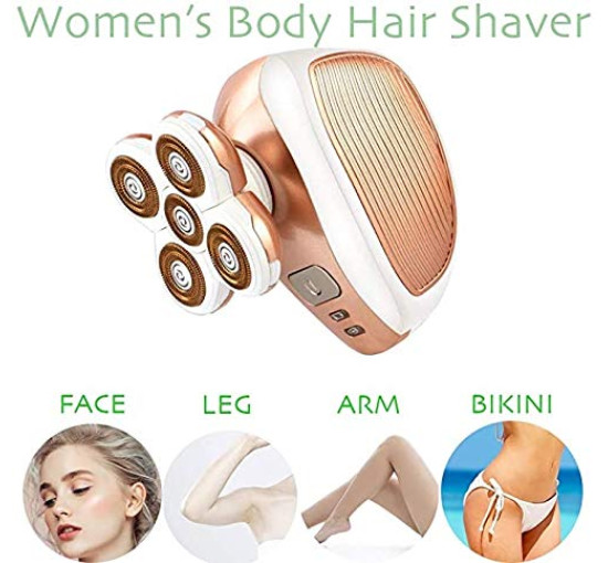 Тример для видалення волосся SONAX PRO Jinding RQ5588, рожеве золото (my-20058)