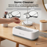 Ультразвуковая машина для чистки ювелирных изделий KECOOLKE SU-707A, 400 мл (my-20128)