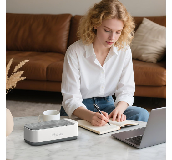 Ультразвуковая машина для чистки ювелирных изделий KECOOLKE SU-707A, 400 мл (my-20128)