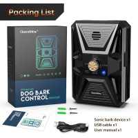 Ультразвуковое устройство QueenMew BXJG для контроля лая, черный (my-20138)