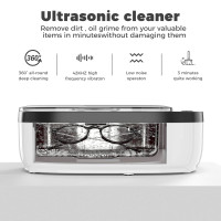Ультразвуковий очисник ювелірних виробів KECOOLKE SU-750, 750 мл (my-20148)