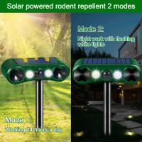 Ультразвуковой отпугиватель кошек HEEGFF CWY-UK 31Cat-0606 с 2 режимами работы (my-20137)