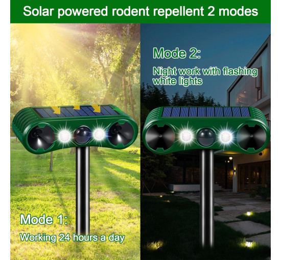 Ультразвуковой отпугиватель кошек HEEGFF CWY-UK 31Cat-0606 с 2 режимами работы (my-20137)