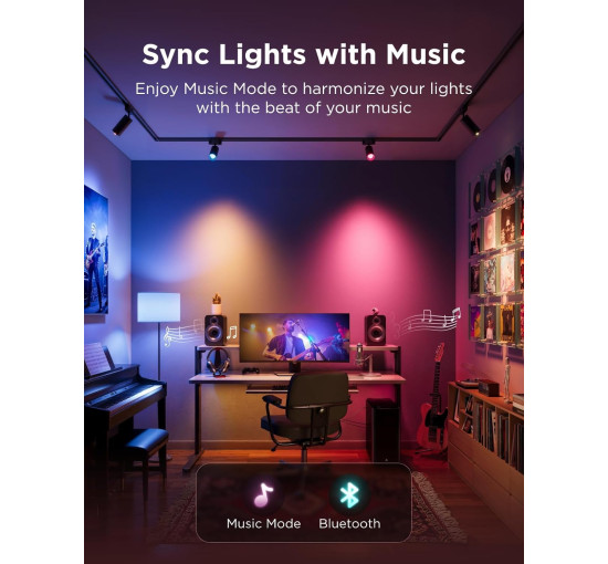 Розумна лампочка Govee H600C 450 лм, 4,8 Вт, упаковка з 2 штук (my-20208)