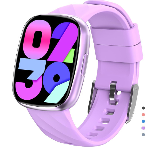 Умные часы AYATAHA S60K водонепроницаемость IP67, фиолетовый (my-20170)