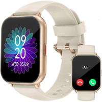 Умные часы RUIMEN H1 1,8-дюймовые,  молочно-белый (my-20166)