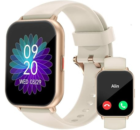 Умные часы RUIMEN H1 1,8-дюймовые,  молочно-белый (my-20166)