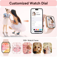 Умные часы Tensky IDW28 1,85-дюймовый HD-дисплей, розовый (my-20169) Умные часы Tensky IDW28 1,85-дюймовый HD-дисплей, розовый (my-20169)