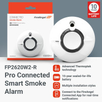Розумний димовий сповіщувач FireAngel FP2620W2-R, білий (my-20121)