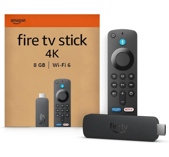 Устройство потоковой передачи Amazon Fire TV Stick 4K, совместимое с Wi-Fi 6 (my-20095)