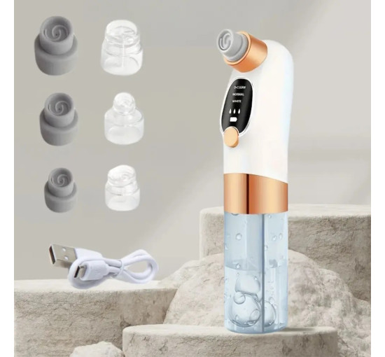 Вакуумний прилад UKC для гідропілінгу та масажу обличчя (my-20078)