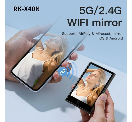 Высококачественный магнитный экран Jileijar P03 для смартфонов, черный (my-20162)