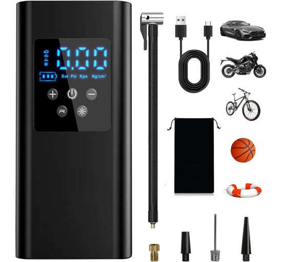 Воздушный электрический компрессор CIBITA CIB20240826, черный (my-20021)