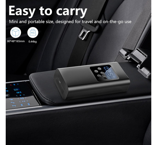 Воздушный электрический компрессор CIBITA CIB20240826, черный (my-20021)