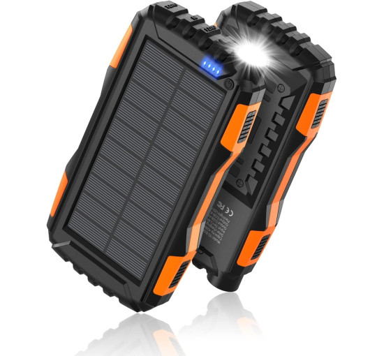 Зарядний пристрій Mregb YD-819 Power Bank 5 В, 42800 мА·год, сонячна панель, помаранчевий (my-20031)