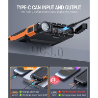 Зарядний пристрій Mregb YD-819 Power Bank 5 В, 42800 мА·год, сонячна панель, помаранчевий (my-20031) Зарядний пристрій Mregb YD-819 Power Bank 5 В, 42800 мА·год, сонячна панель, помаранчевий (my-20031)