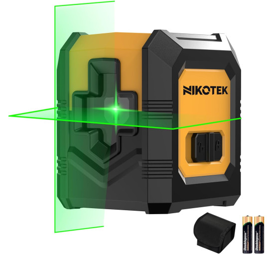 Зеленый лазерный уровень Nikotek NK-01G, самовыравнивающийся (my-20094)