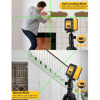 Зеленый лазерный уровень Nikotek NK-01G, самовыравнивающийся (my-20094)