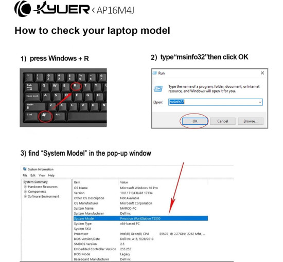Аккумулятор K KYUER AP16M4J для ноутбука Acer Aspire, 4870mAh (my-21035)
