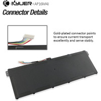 Аккумулятор K KYUER AP16M4J для ноутбука Acer Aspire, 4870mAh (my-21035)