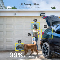 Аккумуляторная камера видеонаблюдения ieGeek ZS-GX1S, белый (my-21068)