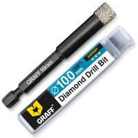 Алмазные сверла GRAFF 10 мм для керамогранита и фарфора (my-21154)