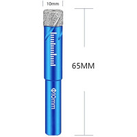 Алмазное сверло YEBOCIYO по плитке 10 мм, синий (my-21155)