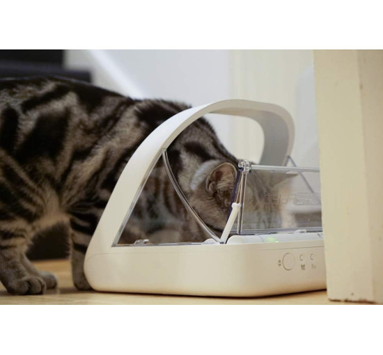 Автоматическая кормушка для домашних животных Surefeed MPF001, белая (my-21024)