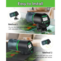 Автоматична годівниця для риб Petbank CY-009 в акваріумі, чорний (my-21015)