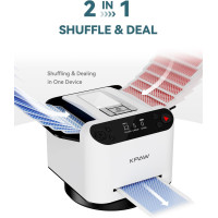 Автоматический тасовщик карт KPAW MAX 6, белый (my-21016)