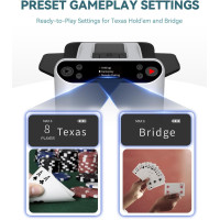 Автоматический тасовщик карт KPAW MAX 6, белый (my-21016) Автоматический тасовщик карт KPAW MAX 6, белый (my-21016)