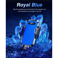 Автомобільний тримач для телефону VANMASS CTEZ11 на вентиляційну сітку, синій (my-21019)