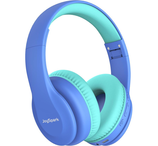 Бездротові Bluetooth-навушники JoySpark T5, повнорозмірні, синій (my-21018)